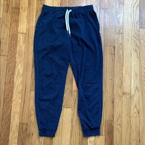 Vuori Performance Jogger Womens Small Navy Blue Spacedye Wicking Lightweight